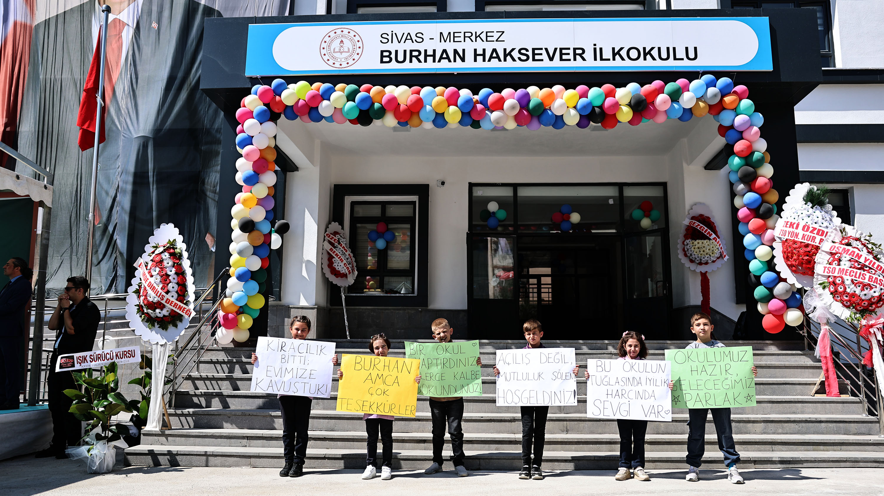 Burhan Haksever İlkokulu Açıldı Burhan Haksever İlkokulu Açıldı