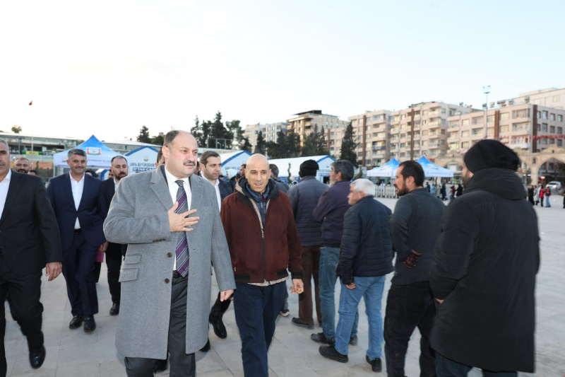 Şanlıurfa Büyükşehir Belediyesinin İftar Çadırlarına Yoğun Talep