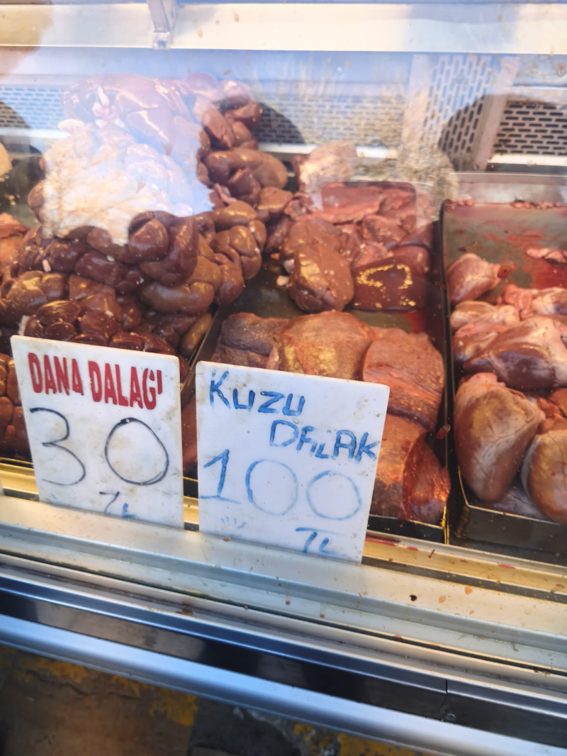 Haşimiye Bölgesindeki Kasaplarda Et Fiyatları