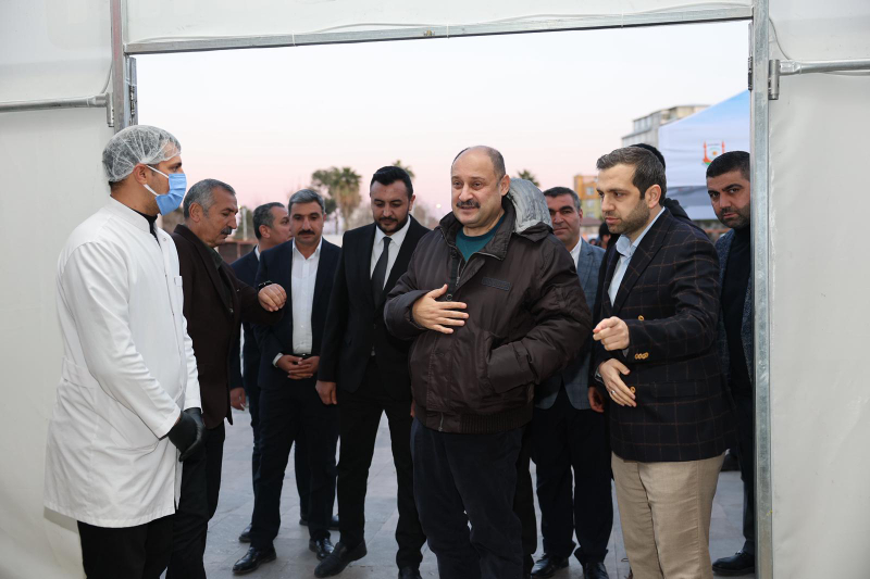 BAŞKAN GÜLPINAR, İFTAR ÇADIRINDA VATANDAŞLARLA BULUŞTU