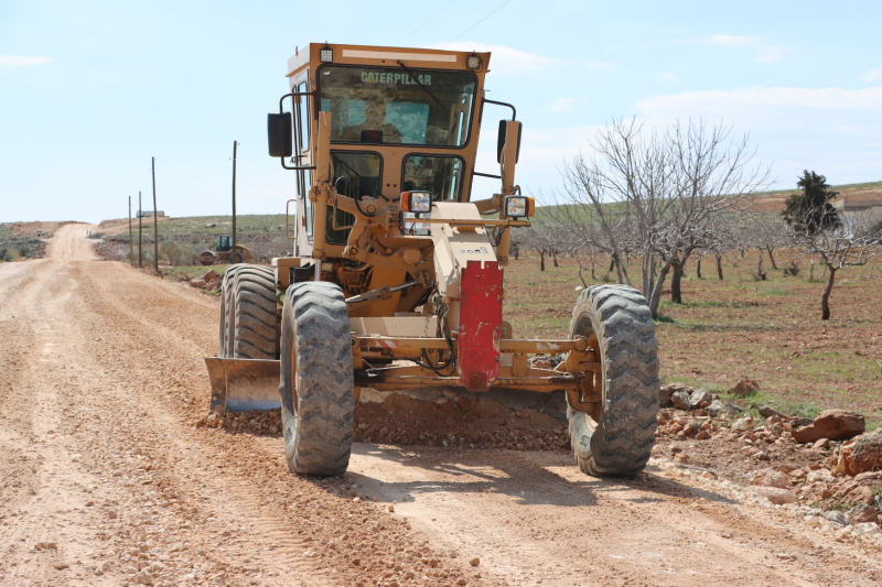 HALFETİ–BOZOVA GRUP YOLUNDAKİ ASFALT ÇALIŞMALARINDA SONA GELİNDİ