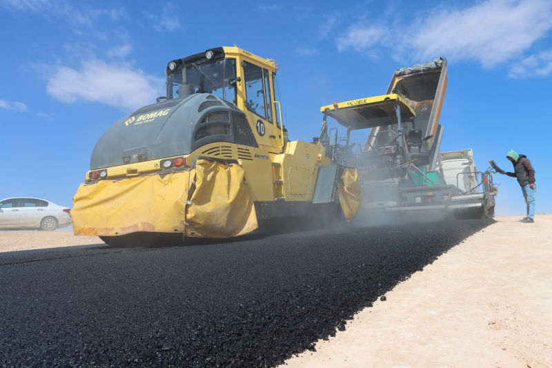 HALFETİ–BOZOVA GRUP YOLUNDAKİ ASFALT ÇALIŞMALARINDA SONA GELİNDİ