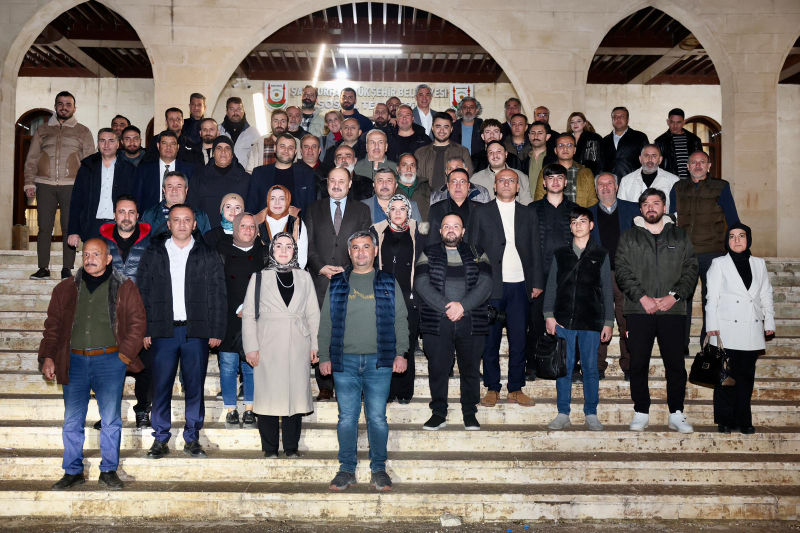 BAŞKAN GÜLPINAR, BASIN MENSUPLARIYLA İFTARDA BULUŞTU