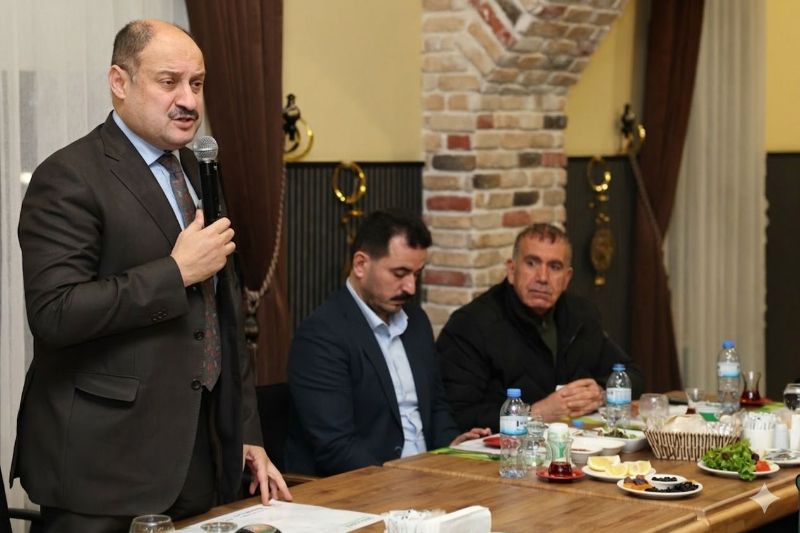 BAŞKAN GÜLPINAR, BASIN MENSUPLARIYLA İFTARDA BULUŞTU