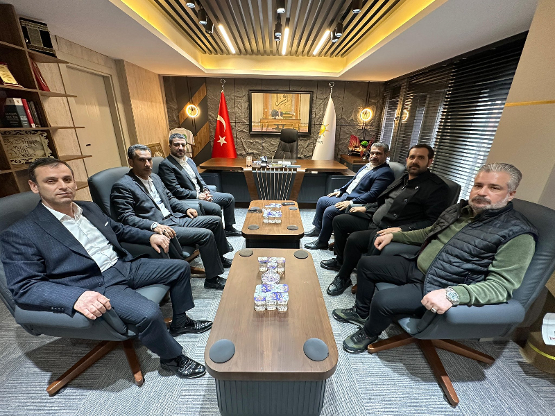 Delioğlu’ndan Karaköprü İlçe Başkanlığı’na Ziyaret: Fotoğraflar Dikkat Çekti