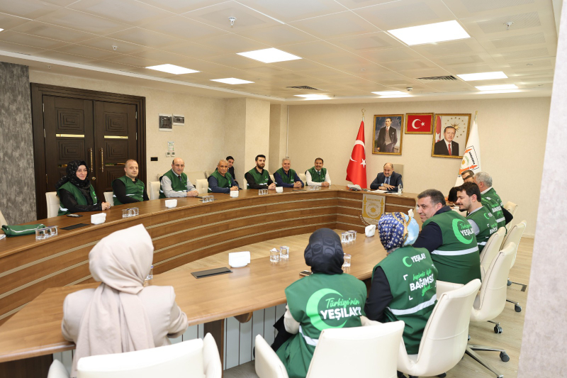 ŞANLIURFA BÜYÜKŞEHİR BELEDİYESİ İLE YEŞİLAY ARASINDA İŞ BİRLİĞİ PROTOKOLÜ