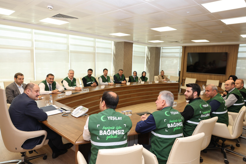 ŞANLIURFA BÜYÜKŞEHİR BELEDİYESİ İLE YEŞİLAY ARASINDA İŞ BİRLİĞİ PROTOKOLÜ