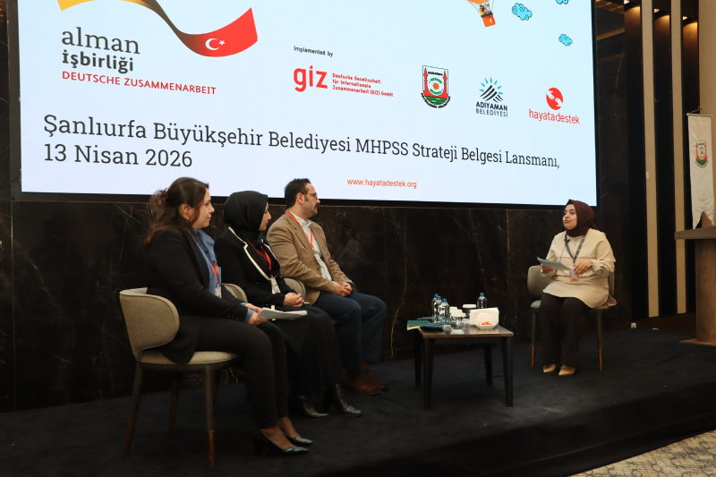 ŞANLIURFA’DA YEREL RUH SAĞLIĞI VE PSİKOSOSYAL DESTEK STRATEJİ BELGESİ LANSMAN İLE TANITILDI