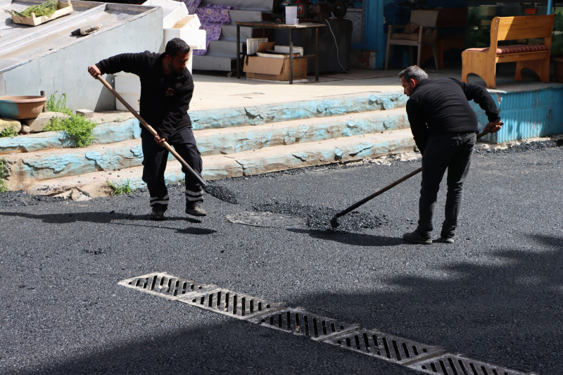 BAMYASUYU MAHALLESİ'NDE ASFALT ÇALIŞMALARI TAMAMLANDI