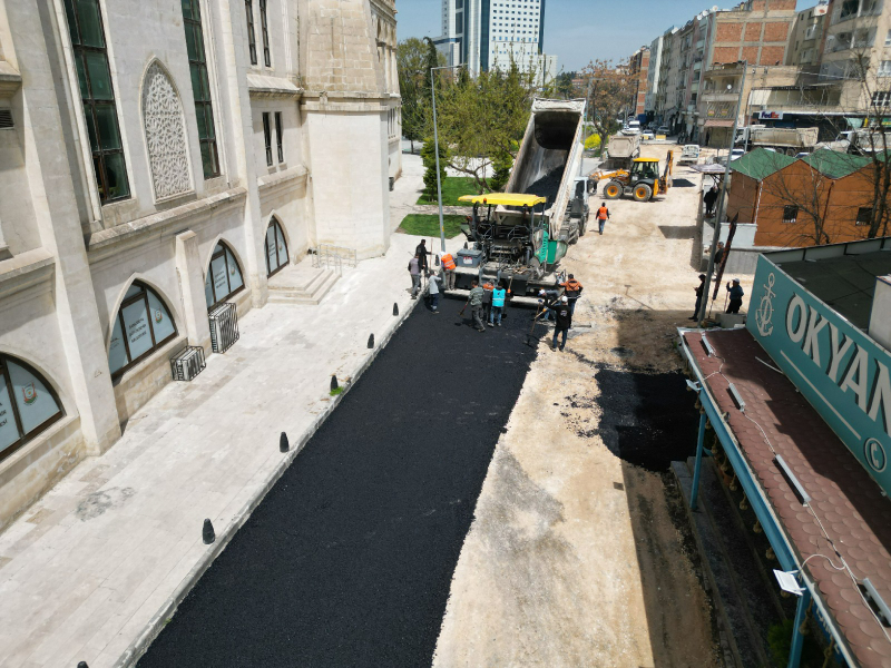 BAMYASUYU MAHALLESİ'NDE ASFALT ÇALIŞMALARI TAMAMLANDI