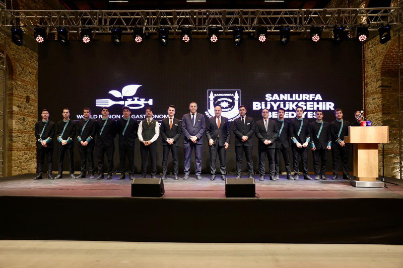 ŞANLIURFA, 2029 GASTRONOMİ ŞEHRİ HEDEFİYLE İSTANBUL’DA SAHNEYE ÇIKTI
