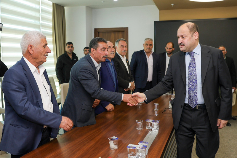 Başkan Gülpınar Suruç’ta Muhtarlarla Buluştu