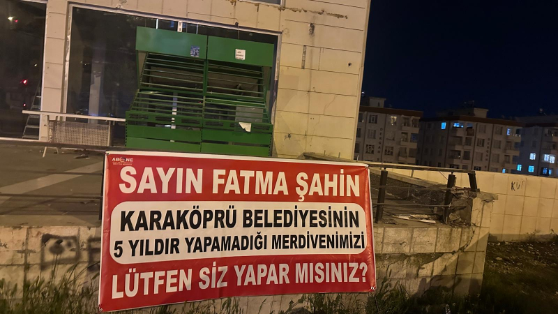 Karaköprü’de "Yol" İsyanı: Vatandaşlar Gaziantep’ten Yardım İstedi!
