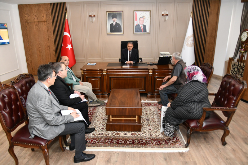 Vali Hasan Şıldak Kapılarını Vatandaşa Açtı: "Sorunları Birlikte Çözüyoruz"