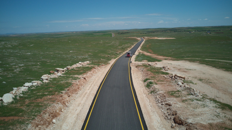 ŞANLIURFA KIRSALINDA ULAŞIM GÜVENLİĞİ ARTIYOR