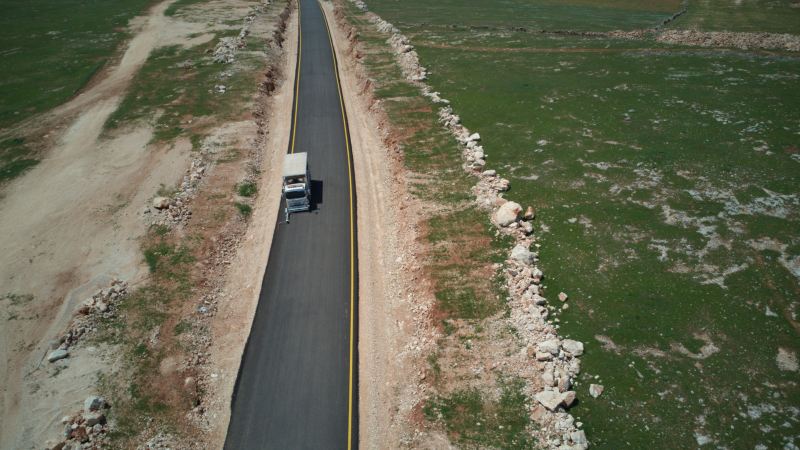 ŞANLIURFA KIRSALINDA ULAŞIM GÜVENLİĞİ ARTIYOR