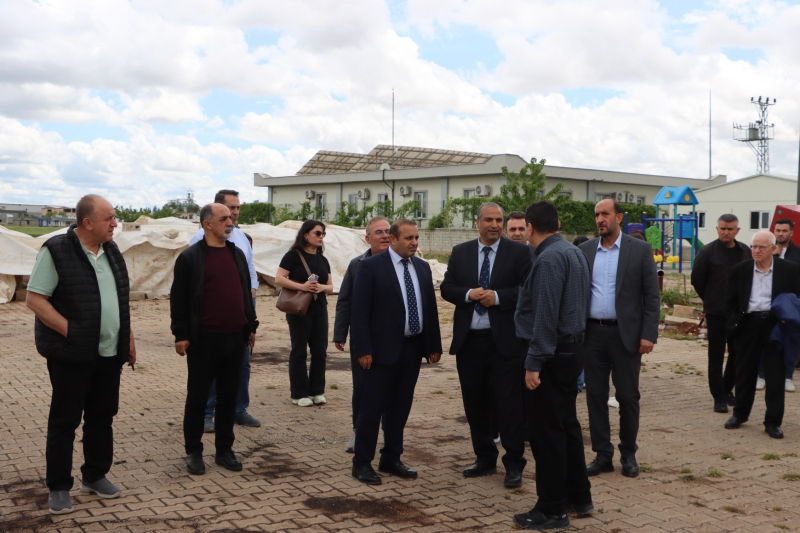 TBB HEYETİ, ŞANLIURFA BÜYÜKŞEHİR BELEDİYESİ’NİN TARIMSAL ÜRETİMİNİ İNCELEDİ