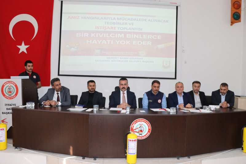 ŞANLIURFA BÜYÜKŞEHİR BELEDİYESİ ANIZ YANGINLARINA KARŞI TEYAKKUZDA