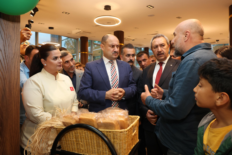 ŞANLIURFA’DA KARABUĞDAY GLUTENSİZ KAFE HİZMETE AÇILDI