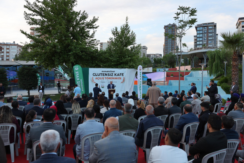 ŞANLIURFA’DA KARABUĞDAY GLUTENSİZ KAFE HİZMETE AÇILDI