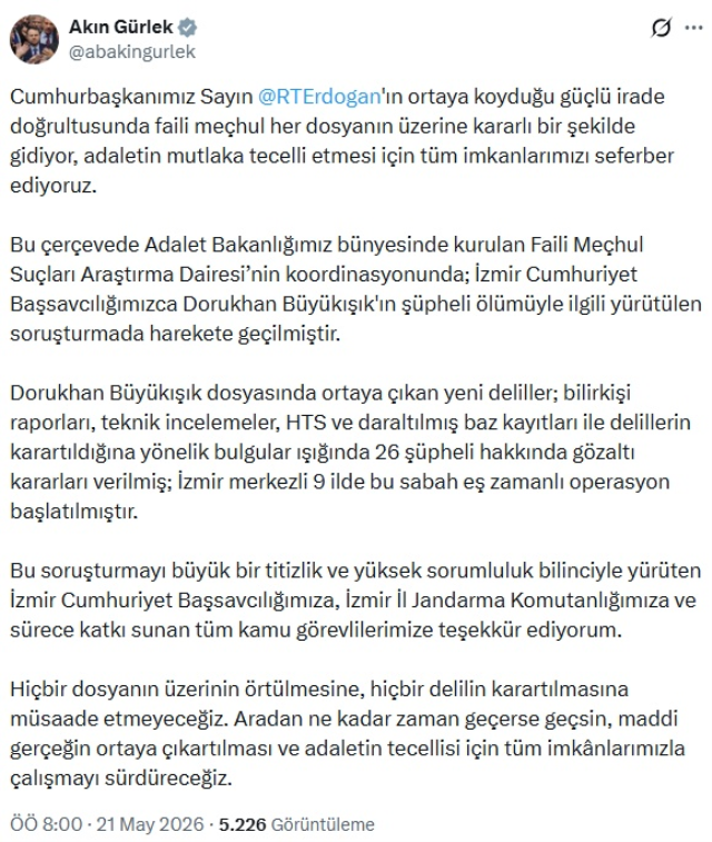 6 Yıl Sonra Gelen Yeni Deliller: Emekli Tümgeneralin Oğlunun Ölümünde 26 Şüpheliye Gözaltı