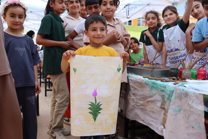 BÜYÜKŞEHİR’DEN ÇOCUKLARA SANAT VE EĞLENCE DOLU ŞENLİK