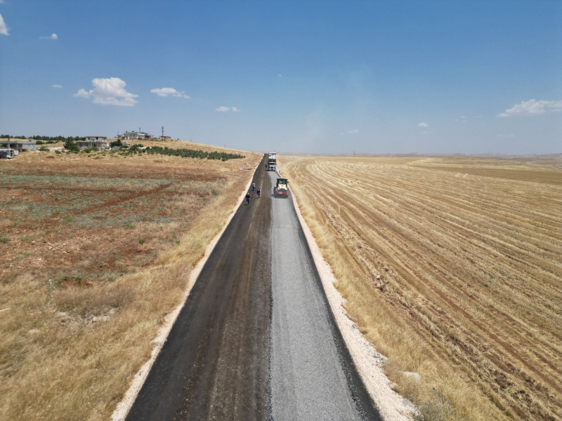 EYYÜBİYE KIRSALINDA YOL KALİTESİ ARTIYOR