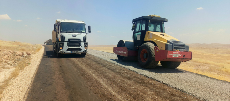 EYYÜBİYE KIRSALINDA YOL KALİTESİ ARTIYOR