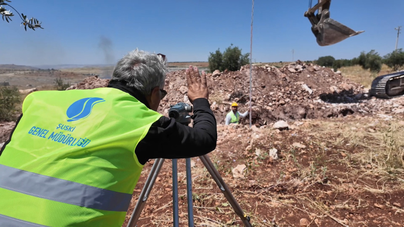 ŞUSKİ, HALFETİ’DE ALTYAPIYI GÜÇLENDİRİYOR