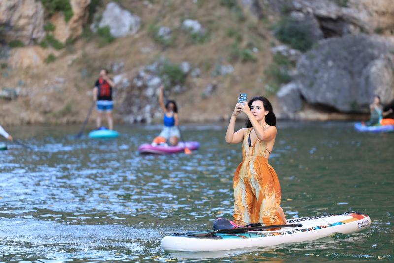 TAKORAN VADİSİ, SU SPORLARININ YENİ GÖZDESİ OLDU