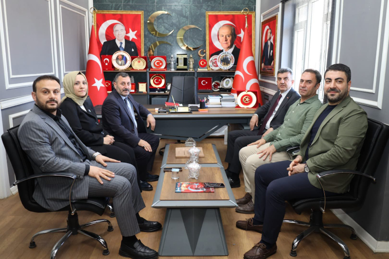 AK PARTİ’DEN MHP ŞANLIURFA İL BAŞKANI OSMAN MUTLU’YA "HAYIRLI OLSUN" ZİYARETİ AK PARTİ’DEN MHP ŞANLIURFA İL BAŞKANI OSMAN MUTLU’YA "HAYIRLI OLSUN" ZİYARETİ