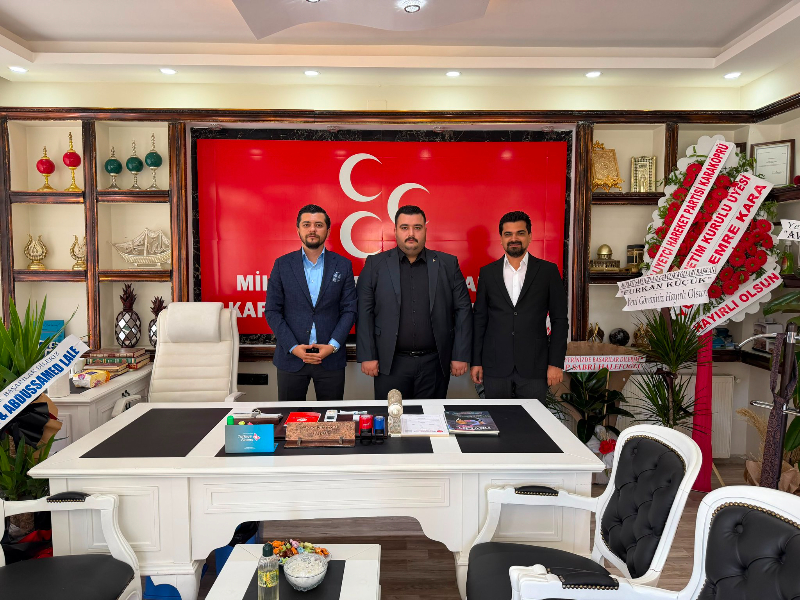 MHP Karaköprü İlçe Başkanı Av. Murat Topal Sahayı Boş Bırakmıyor!