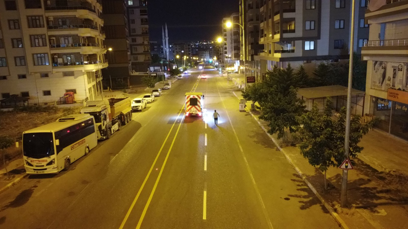 ŞANLIURFA'DA TRAFİK GÜVENLİĞİ İÇİN GECE GÜNDÜZ MESAİ