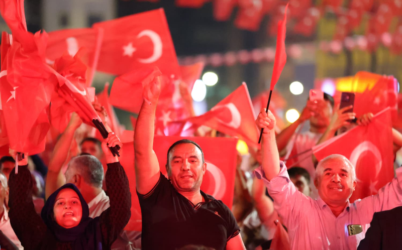 BAŞKAN GÜLPINAR: "15 TEMMUZ RUHU DAİM OLSUN, İRADE BİZİM ZAFER BİZİM"