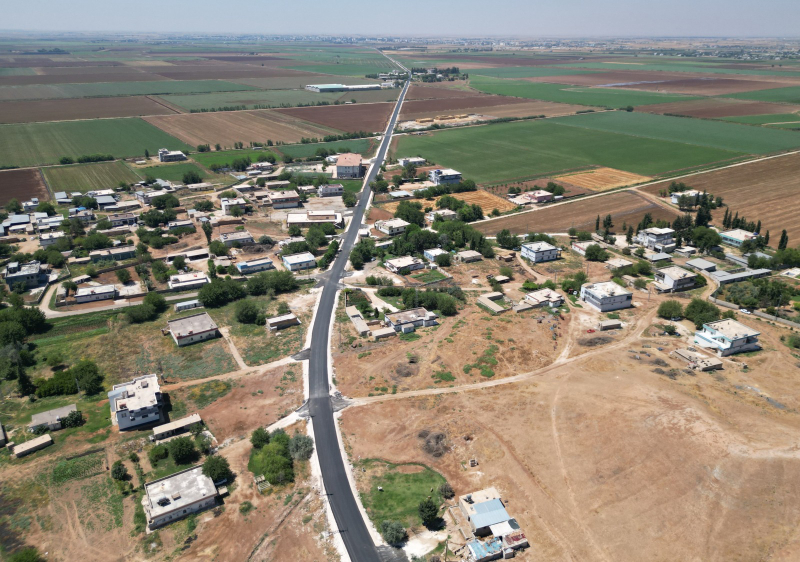 HARRAN İLE AKÇAKALE’Yİ BİRBİRİNE BAĞLAYAN 17 KİLOMETRELİK GRUP YOLU TAMAMLANDI