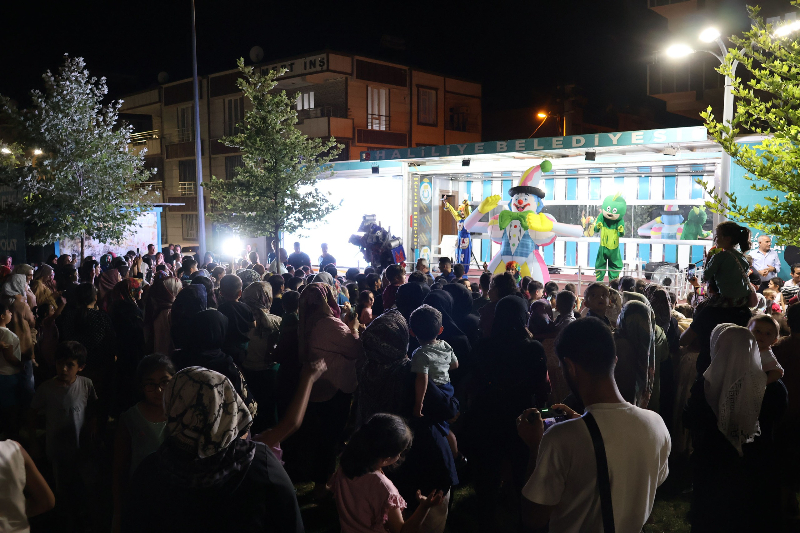 HALİLİYE’DE YAZ AKŞAMLARI KONSER VE ÇOCUK ŞENLİKLERİYLE ŞENLENİYOR