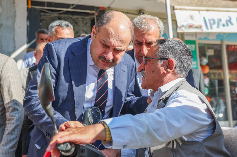 BAŞKAN GÜLPINAR, HİLVAN’DA TEMAS VE İNCELEMELERDE BULUNDU