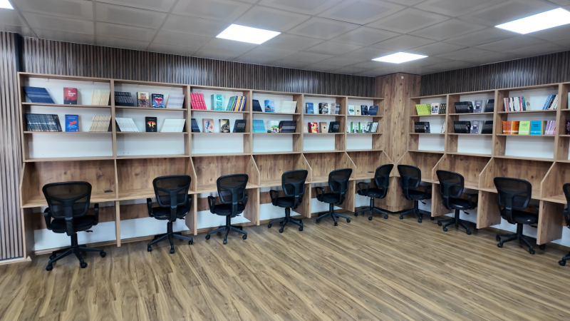 GAP SUKAY TESİSLERİNE MODERN KÜTÜPHANE