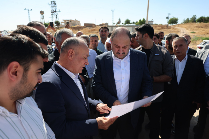 BAŞKAN GÜLPINAR, KIRSAL ULAŞIM YATIRIMLARINI YERİNDE İNCELEDİ