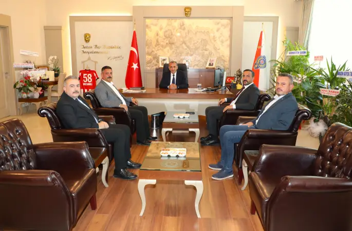 Sivas Ticaret Borsası’ndan İl Emniyet Müdürü Alaağaçlı’ya Hayırlı Olsun Ziyareti