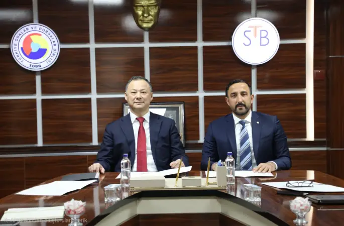 Kırgızistan Büyükelçisi Ruslan Kazakbaev’den Sivas Ticaret Borsası’na Ziyaret