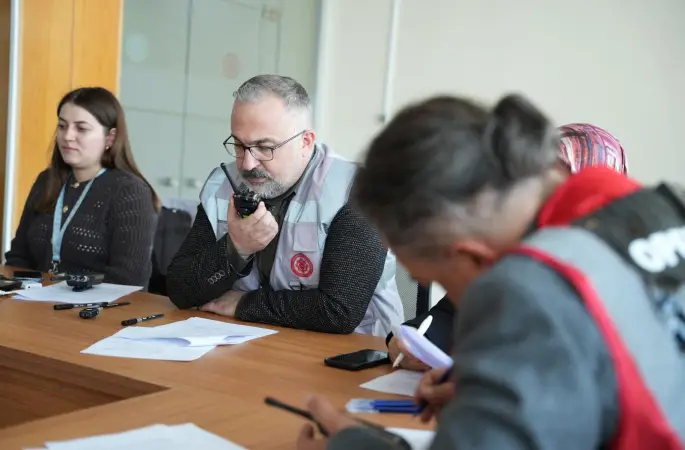 Sivas Cumhuriyet Üniversitesi Hastanesinde Yangın ve KBRN Tatbikatı