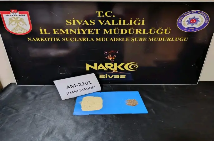NARKOTİK SUÇLARLA MÜCADELE ŞUBE MÜDÜRLÜĞÜNCE YAPILAN OPERASYON