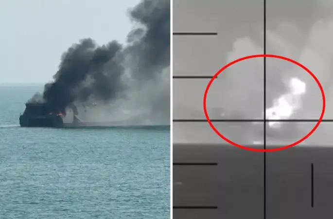 ABD, Hint Okyanusu'nda İran gemisini vurdu