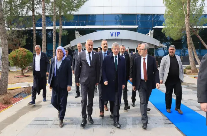 Ahmet Davutoğlu Şanlıurfa’ya Geldi
