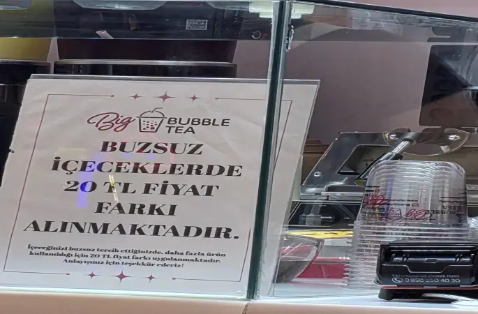 ALANYA’DA FIRSATÇILIĞA GEÇİT YOK: "BUZSUZ İÇECEK"TEN EK ÜCRET ALAN İŞLETMEYE YASAL İŞLEM!