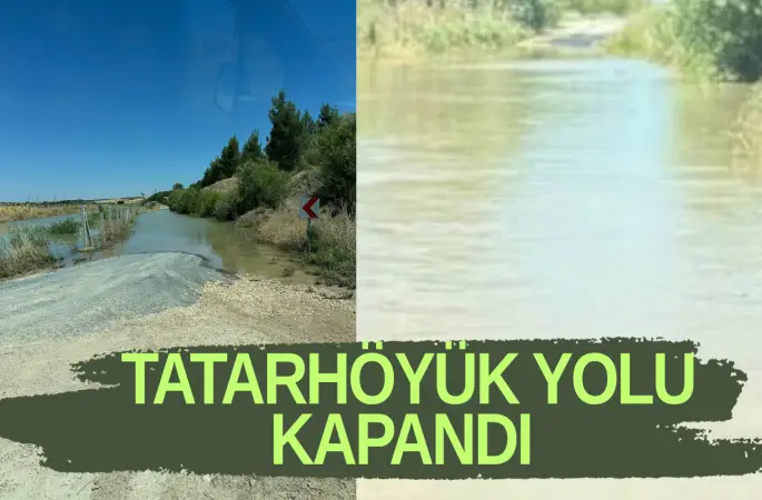 ATATÜRK BARAJ GÖLÜ TAŞTI: TATARHÖYÜK YOLU VE TRAFO MERKEZİ SULAR ALTINDA!