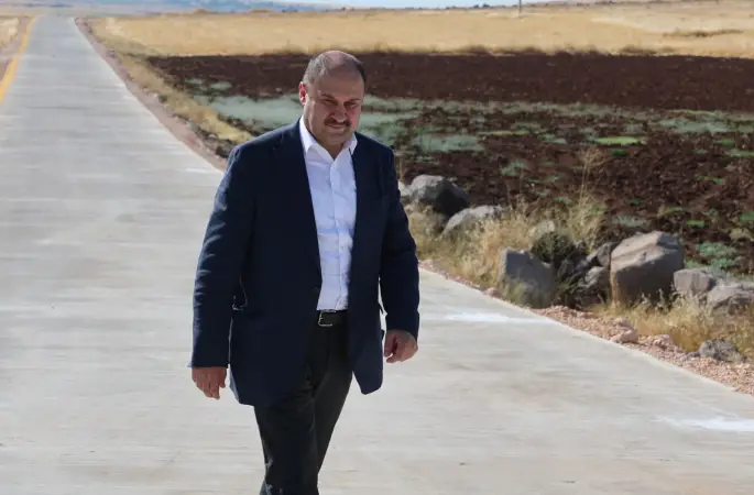 BAŞKAN GÜLPINAR, KIRSAL ULAŞIM YATIRIMLARINI YERİNDE İNCELEDİ
