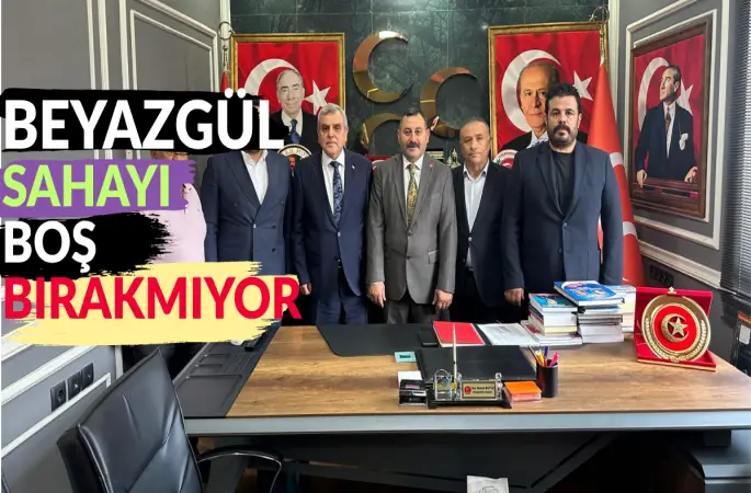 Beyazgül'den MHP'ye Ziyaret: "Sahayı Boş Bırakmıyor" Yorumları Gündemde