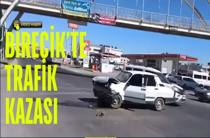 Birecik’te Aynı Noktada Yine Kaza: "Artık Trafik Işığı Konulsun!"